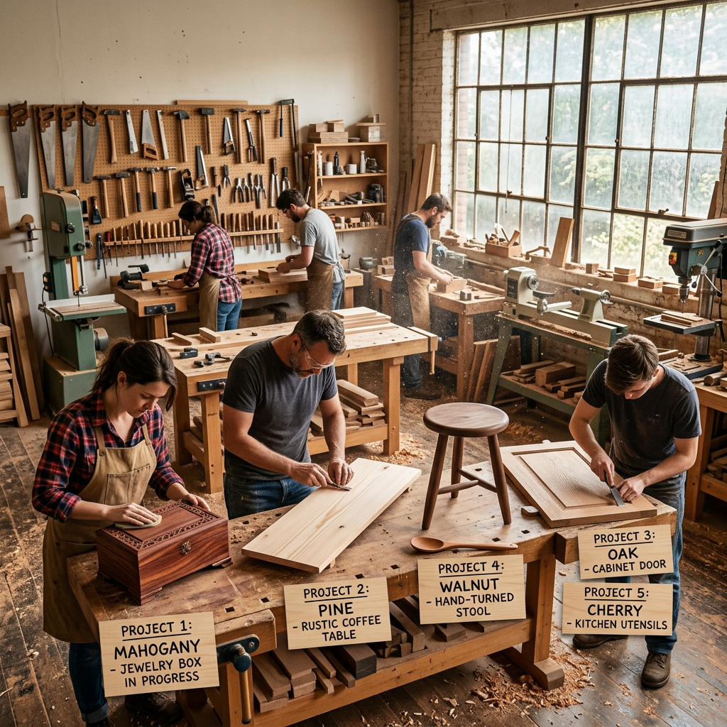 Choosing wood for projects based on furniture and outdoor use