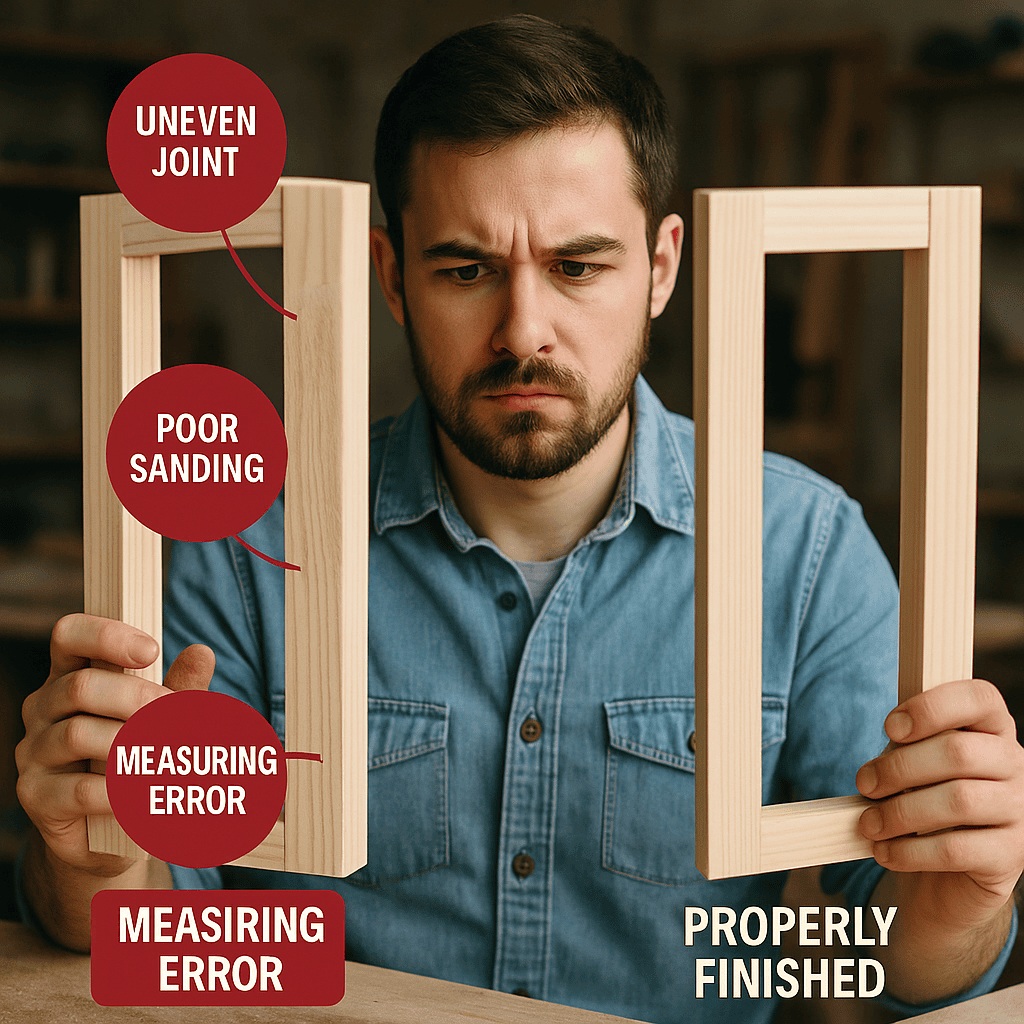 An organized collection of essential woodworking tools needed by beginners according to woodworking tips.